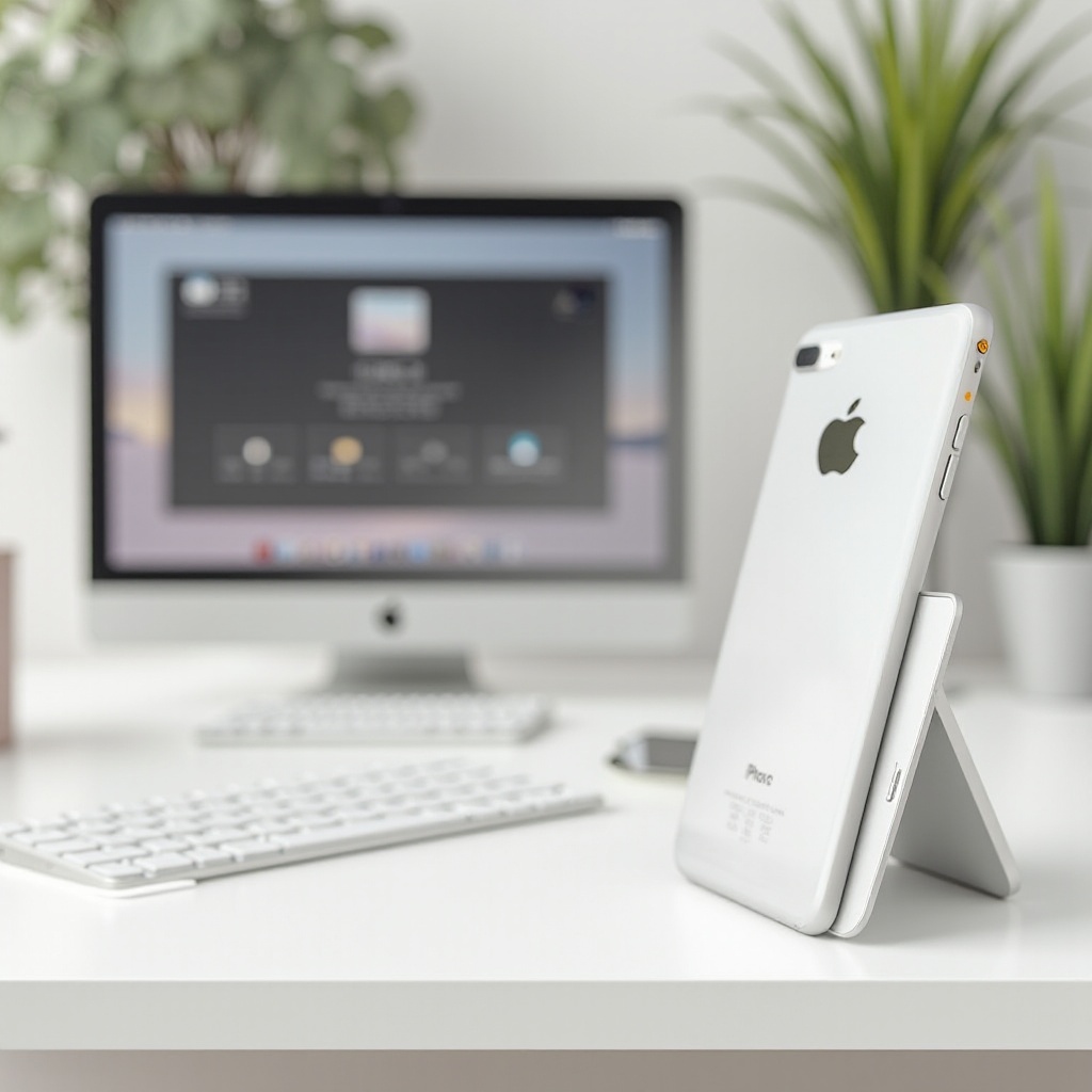 как подключить iPhone к Mac по беспроводной сети