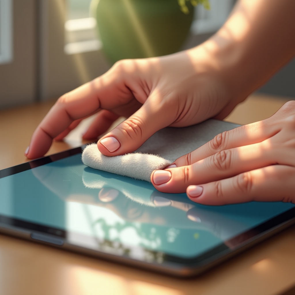 ipad su hasarı ekranı