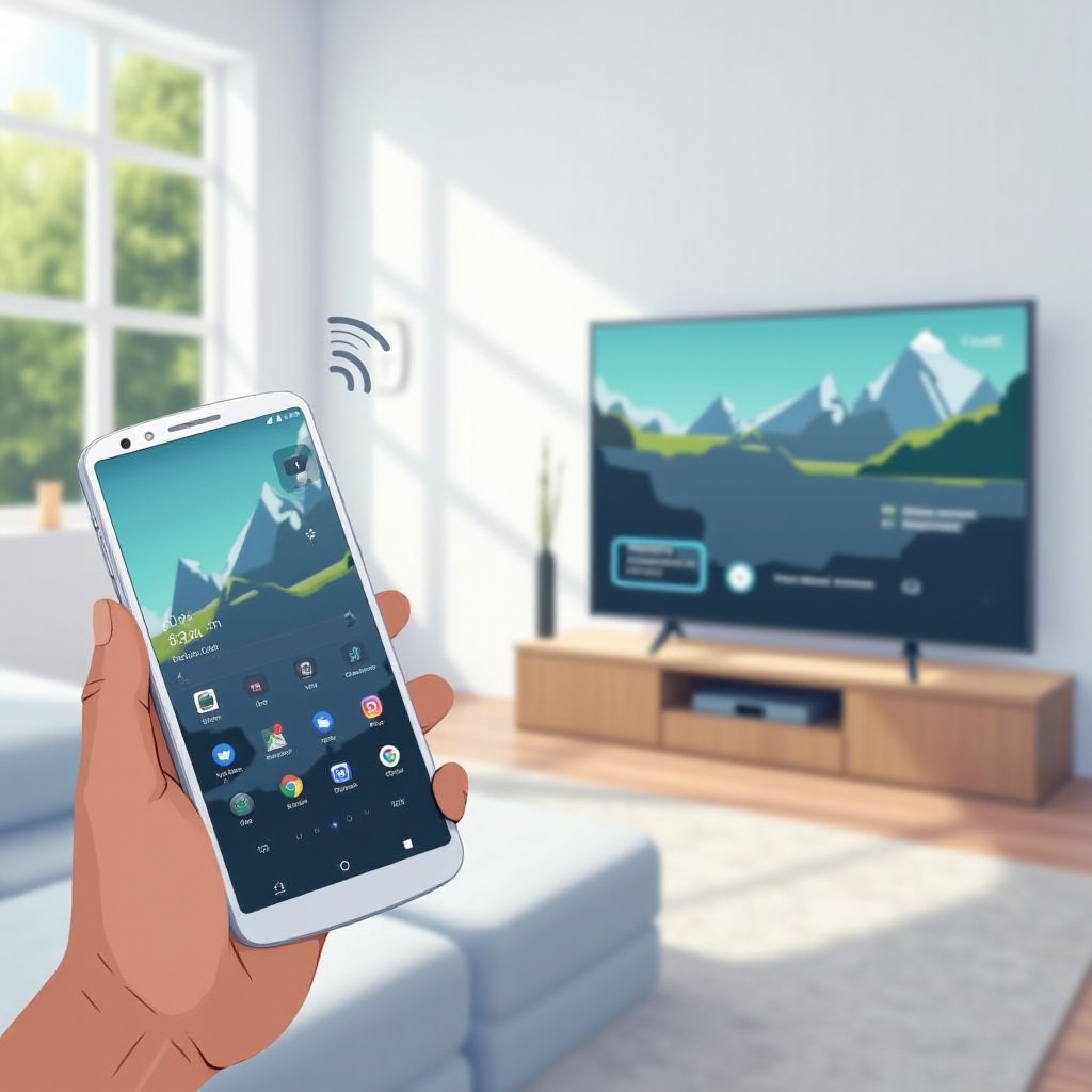 كيفية عرض شاشة هاتف أندرويد على التلفاز بدون واي فاي