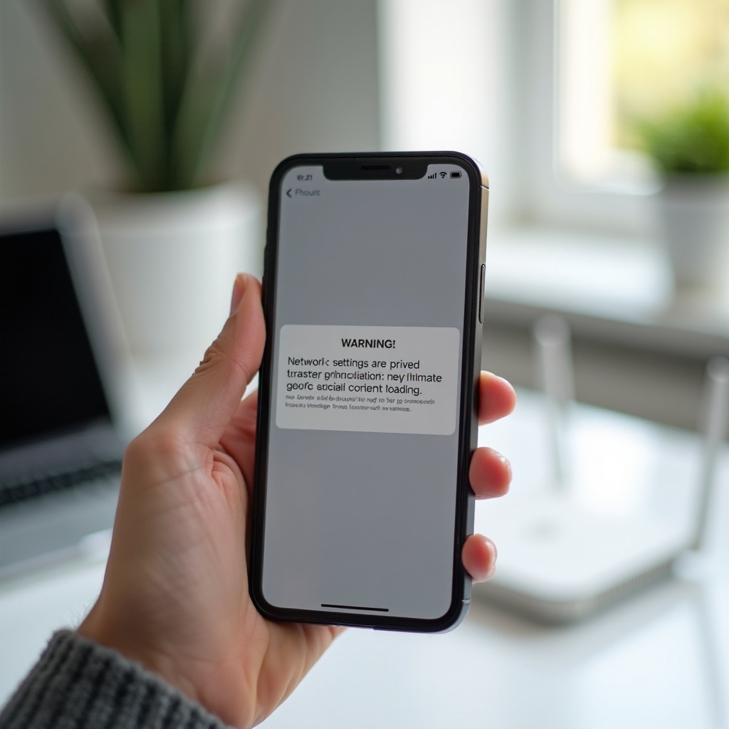 iphone ваши сетевые настройки препятствуют загрузке контента в приватном режиме.