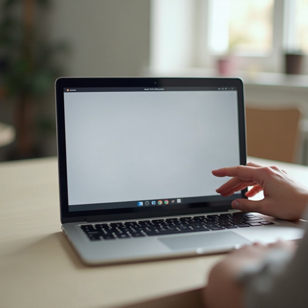 chromebook ekranı ters