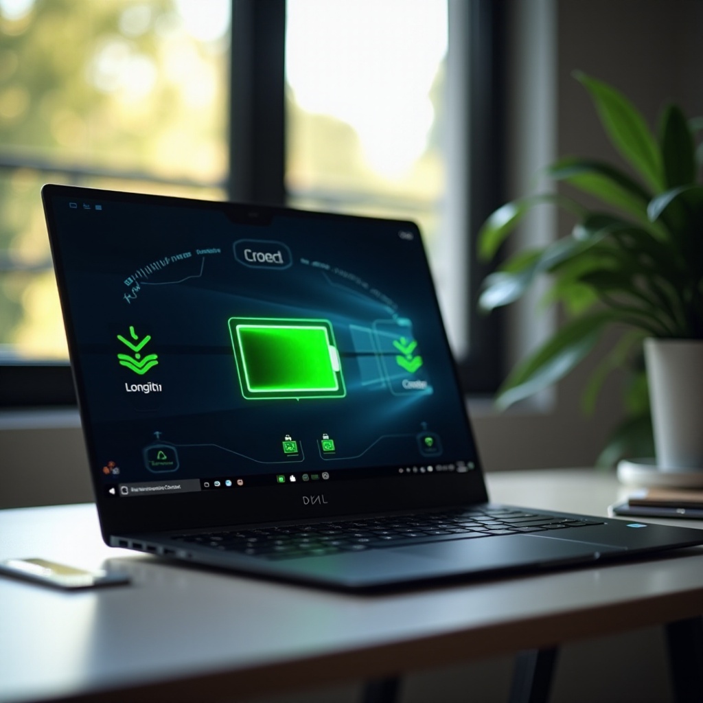 عمر بطارية لابتوب ديل xps