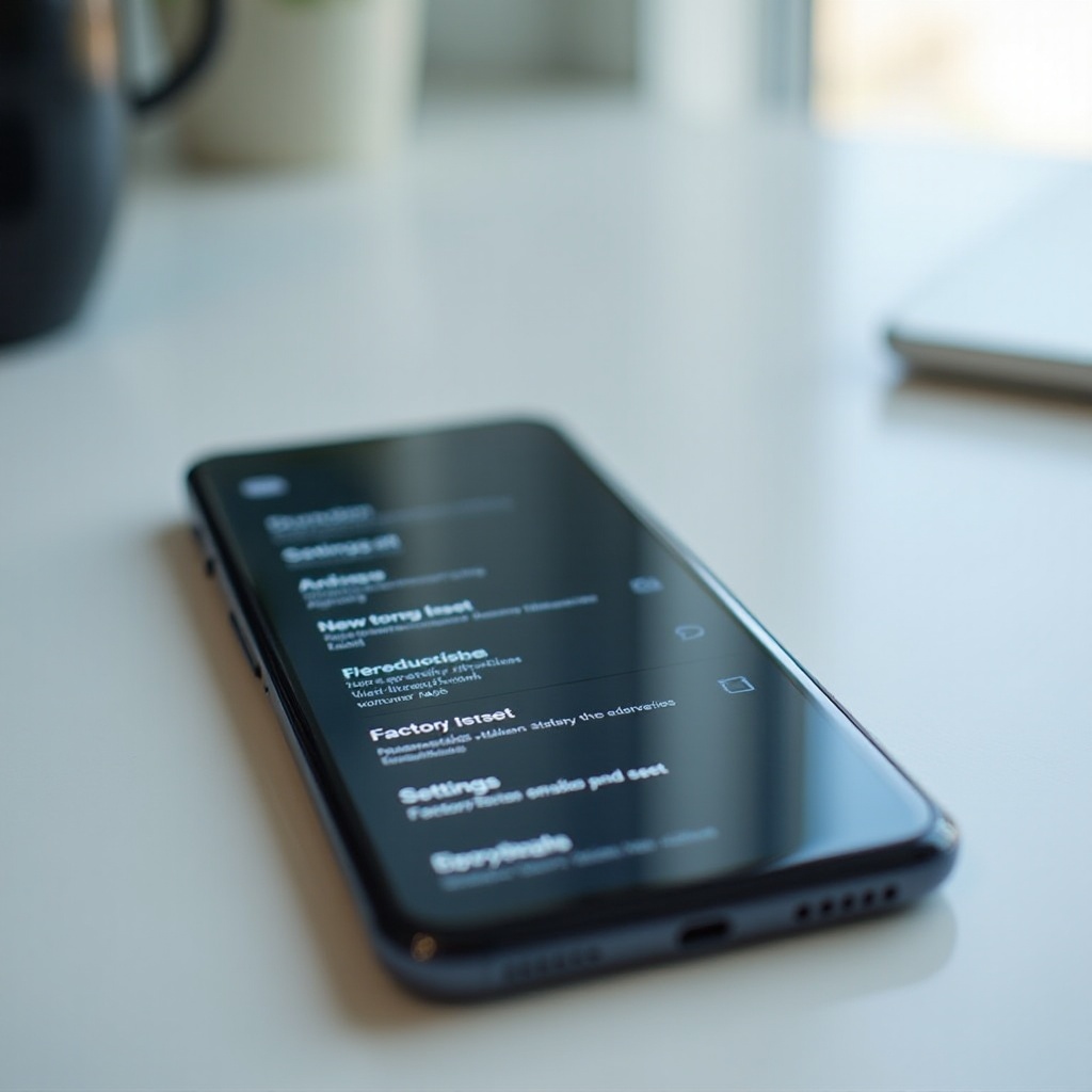 galaxy telefonu fabrika ayarlarına nasıl sıfırlanır