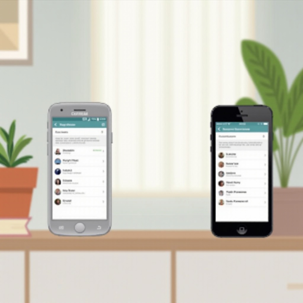 android'den iphone'a kişi transferi