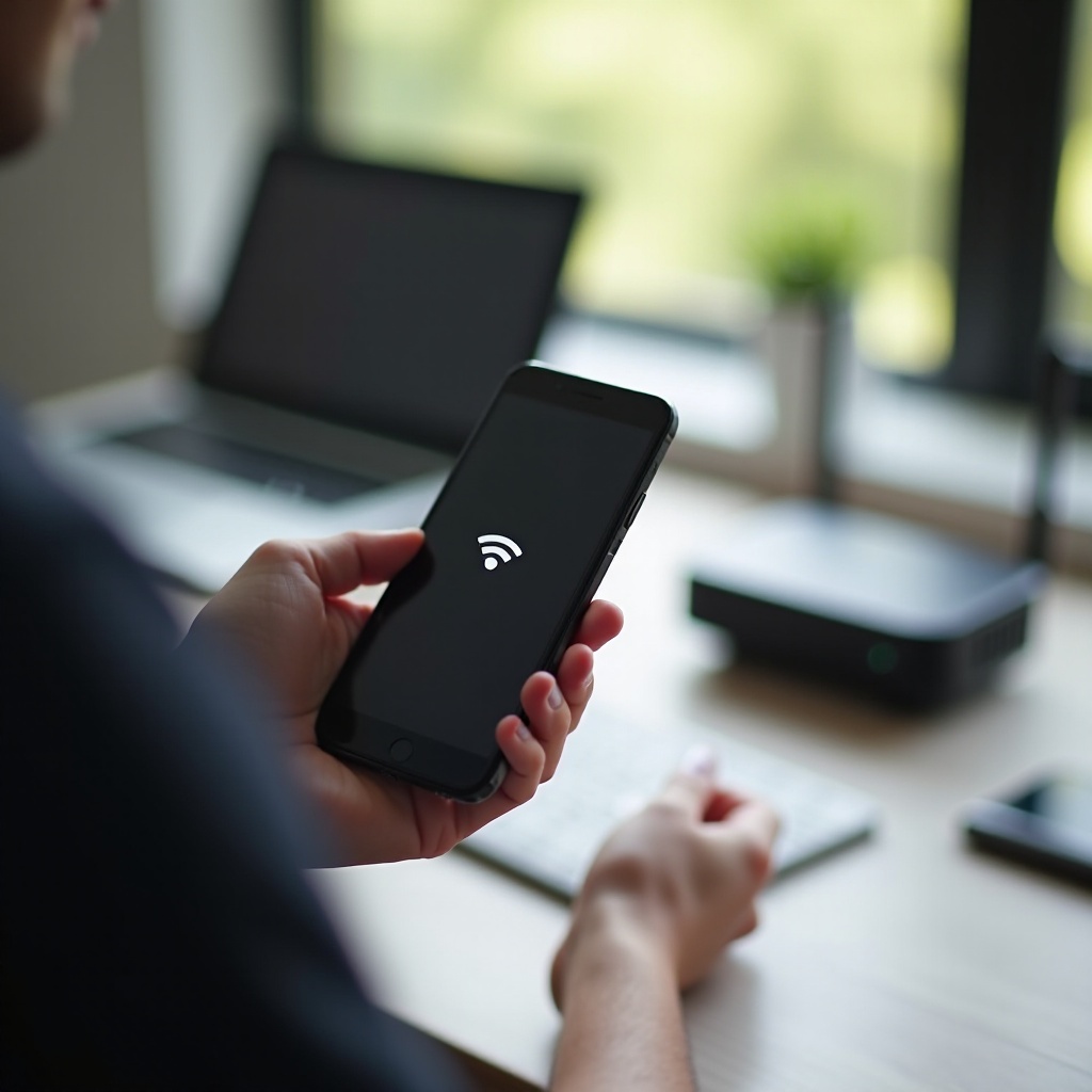 Brak połączenia z internetem przez Wi-Fi na iPhonie
