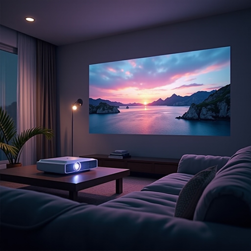 recenzja projektora ultrakrótkiego rzutu