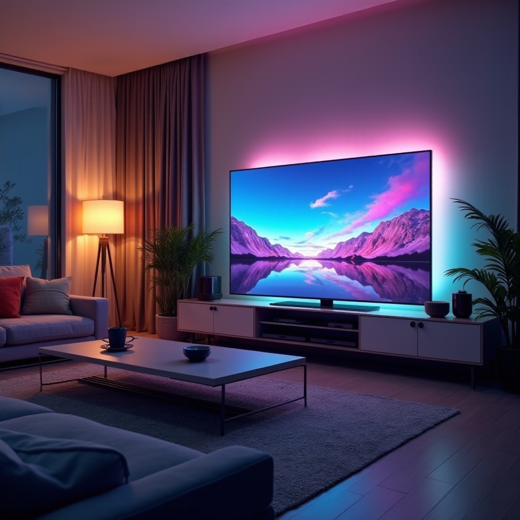 устранение выгорания на экране OLED телевизора