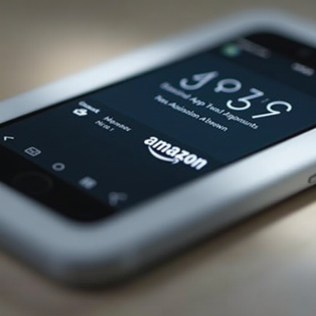 как очистить кэш приложения Amazon на iPhone