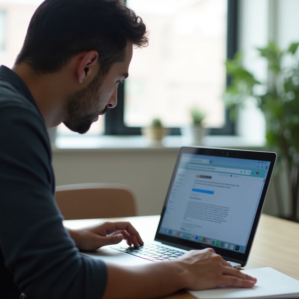 chromebook ekranı ters