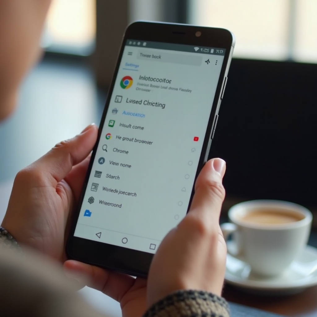 jak wyjść z trybu incognito na Androidzie