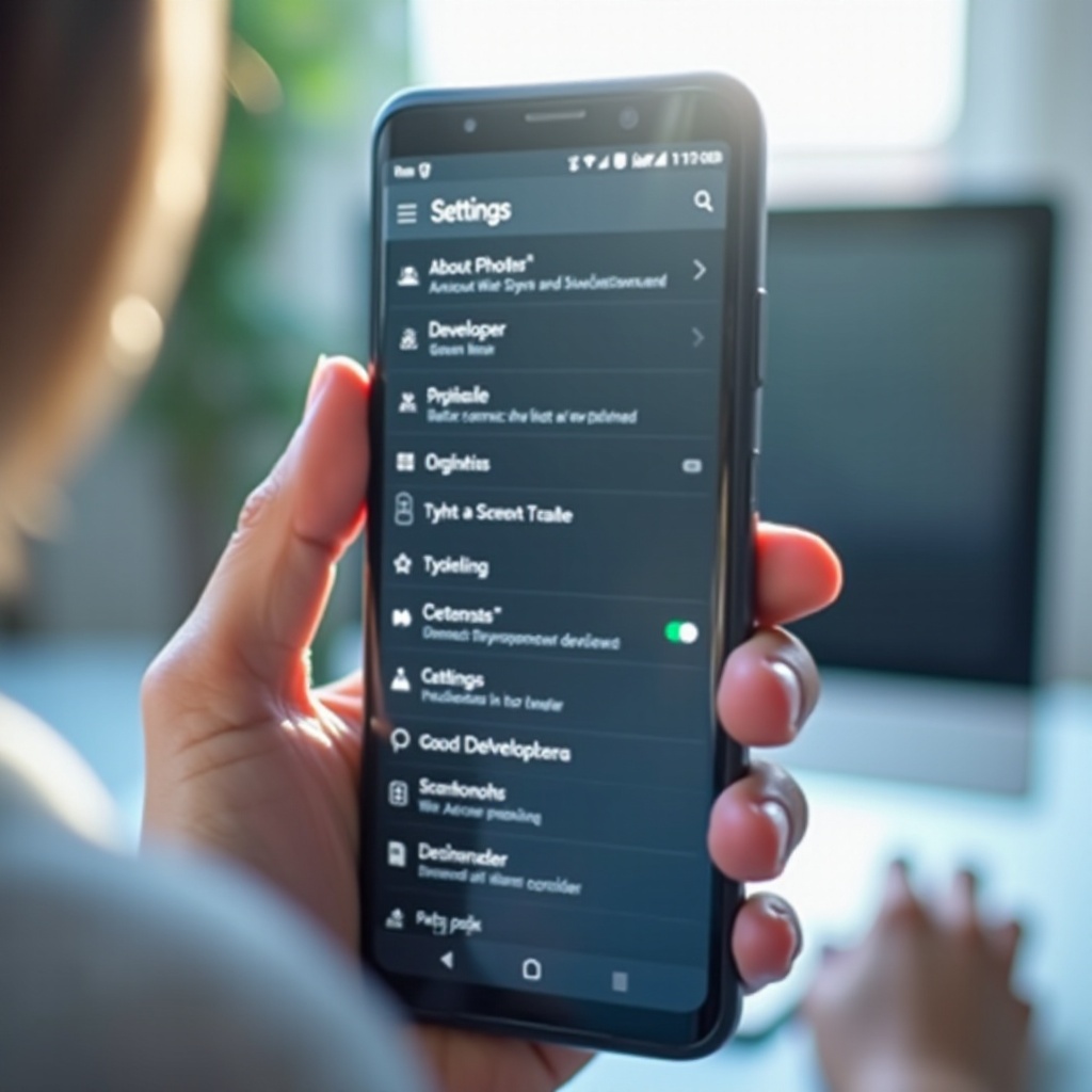 Ukryj tryb programisty w Androidzie
