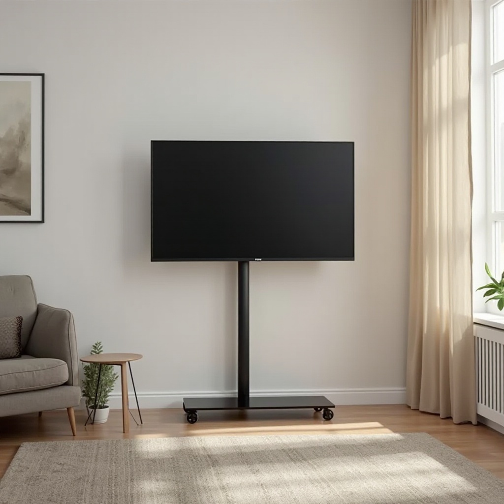 telewizor na kółkach