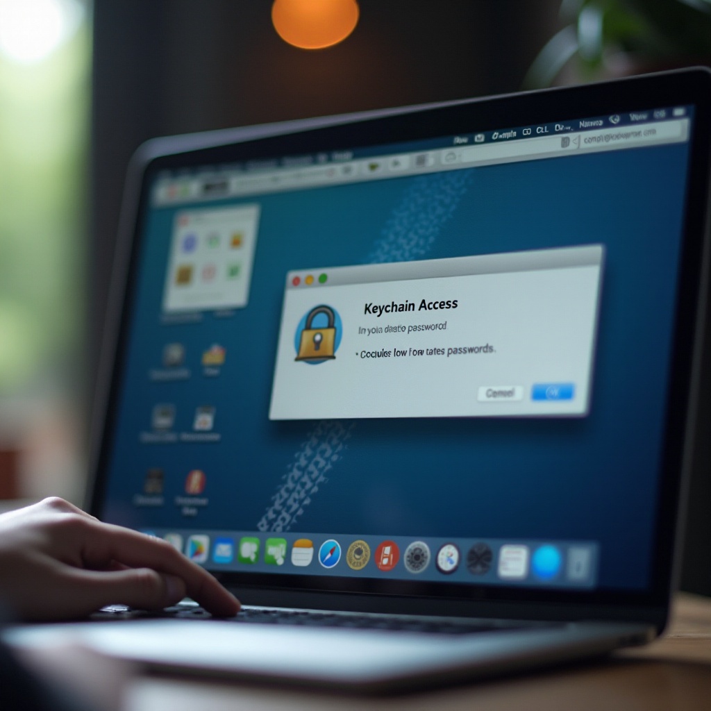 Mac'te anahtarlık şifrelerini nasıl bulabilirim