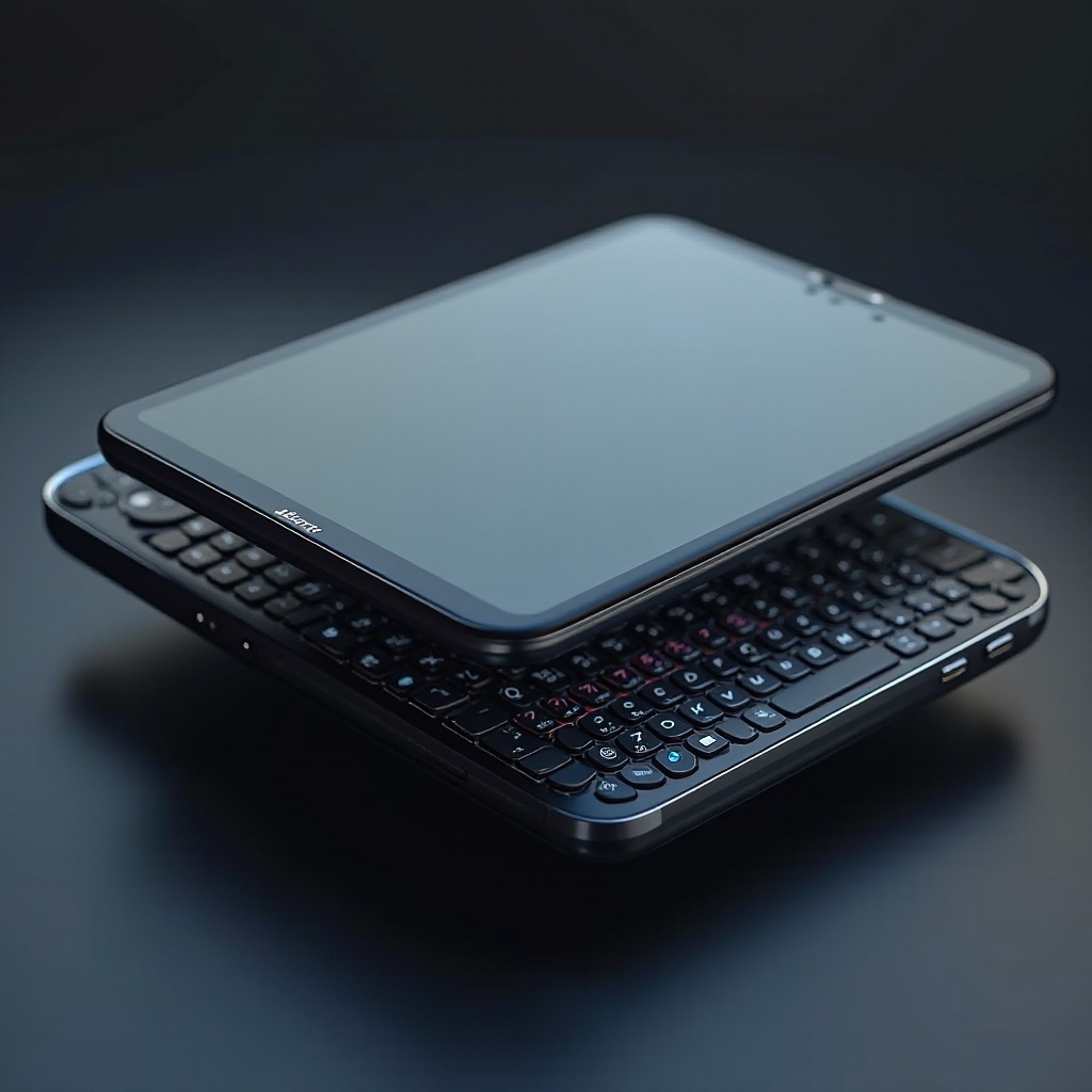 dokunmatik ekran ve klavyeli telefon