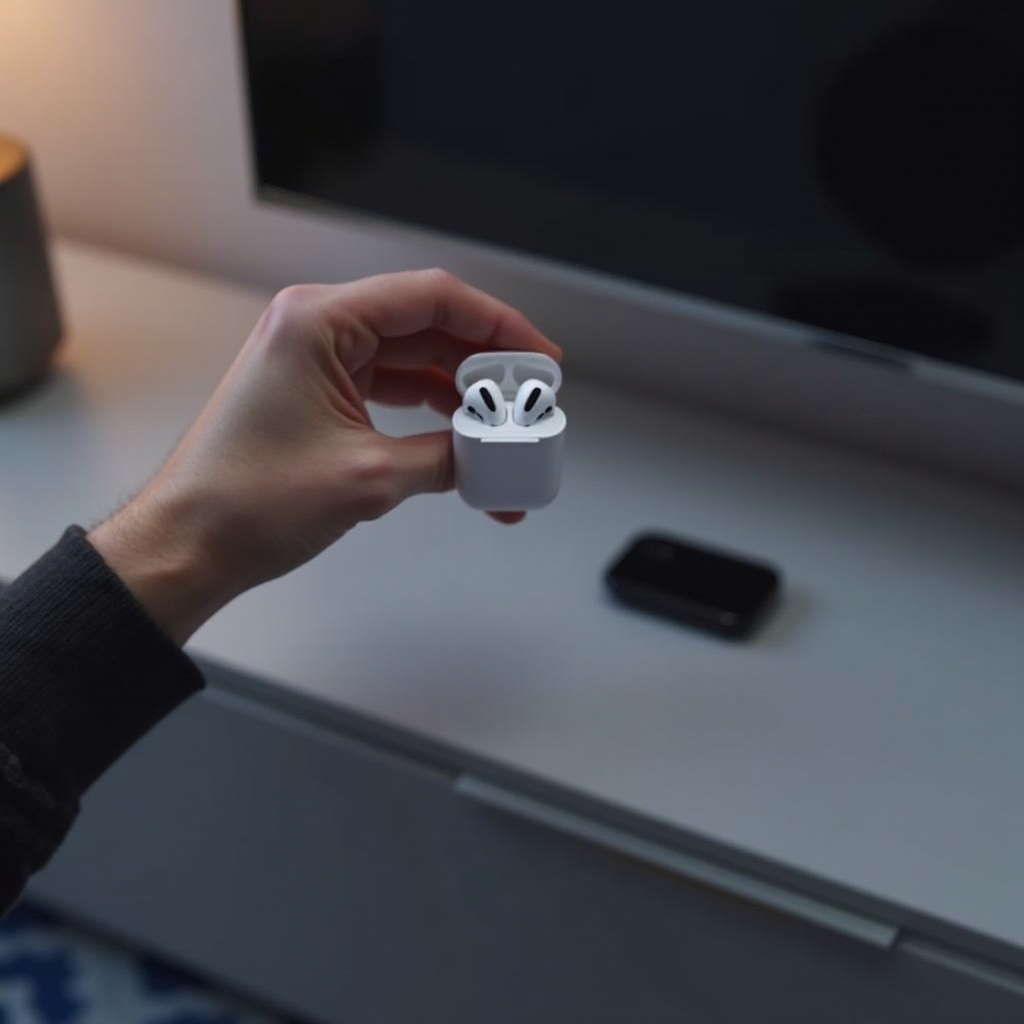 جهاز إرسال بلوتوث للتلفاز لـ AirPods