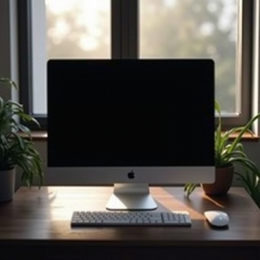 czarny ekran komputera po zalogowaniu