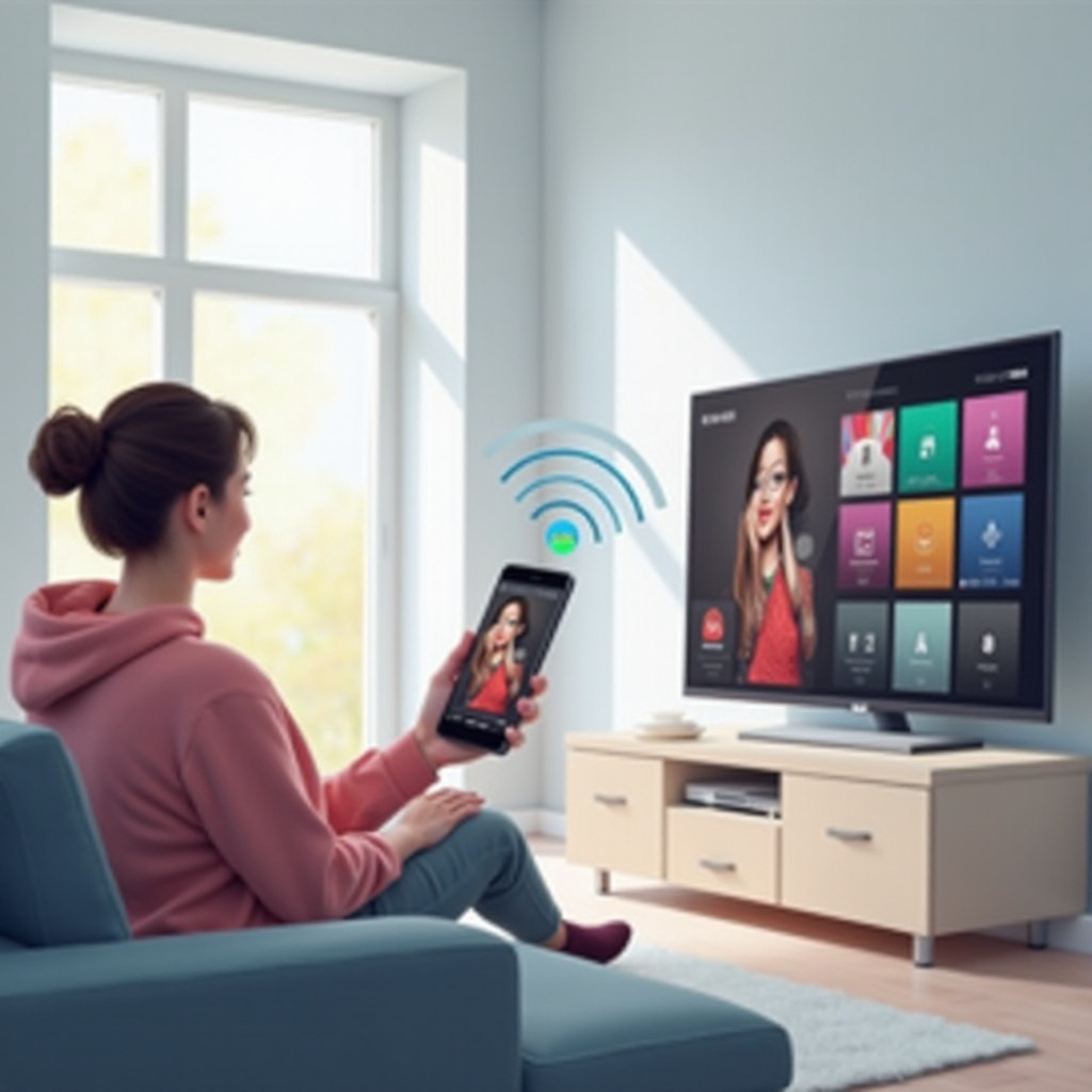 wifi olmadan android telefonu televizyona nasıl yansıtılır